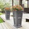 Mayne Fairfield 28 Tall Planter, Graphite Grey 5829-GRG - alternate 3
